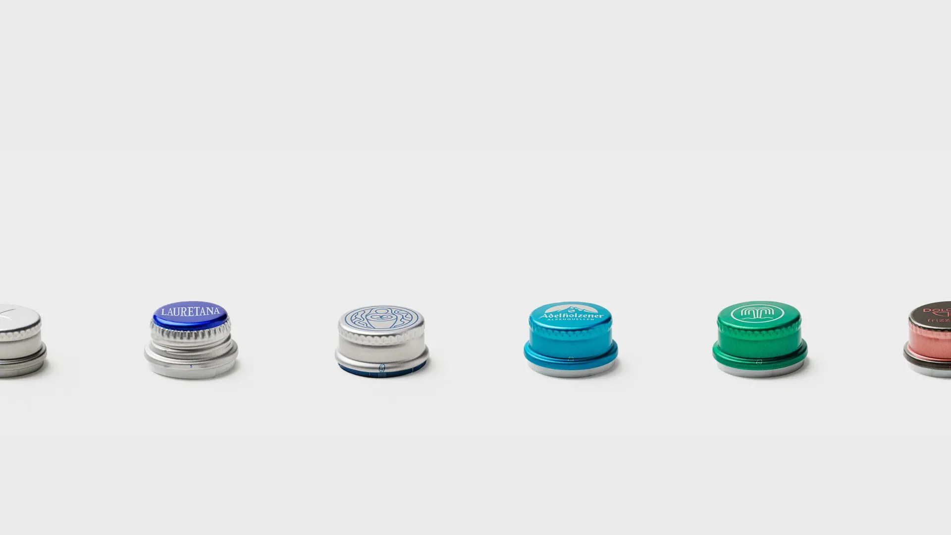 Water Closures — Lightweight, tamper-evident caps that seal the world’s most celebrated waters.