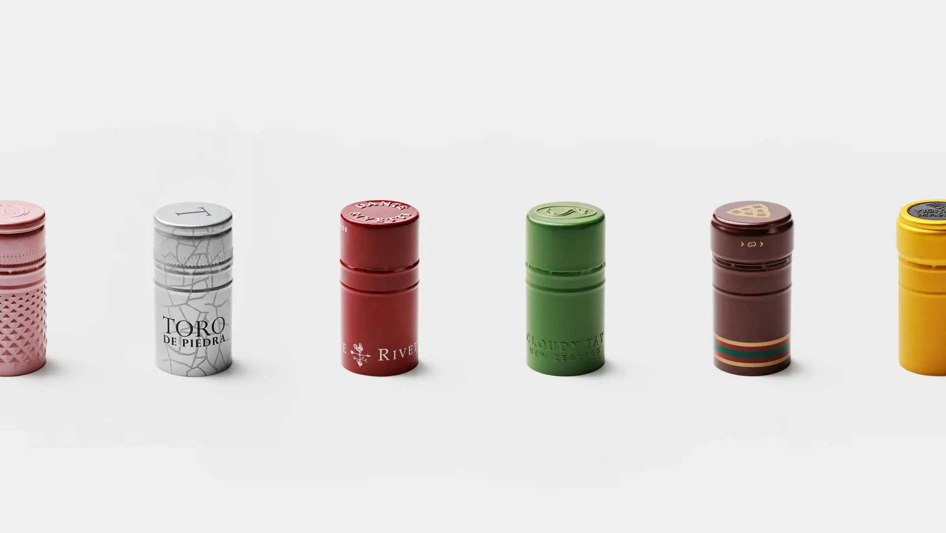 Wine Closures — Premium aluminium screw caps with controlled oxygen transfer for every wine style.