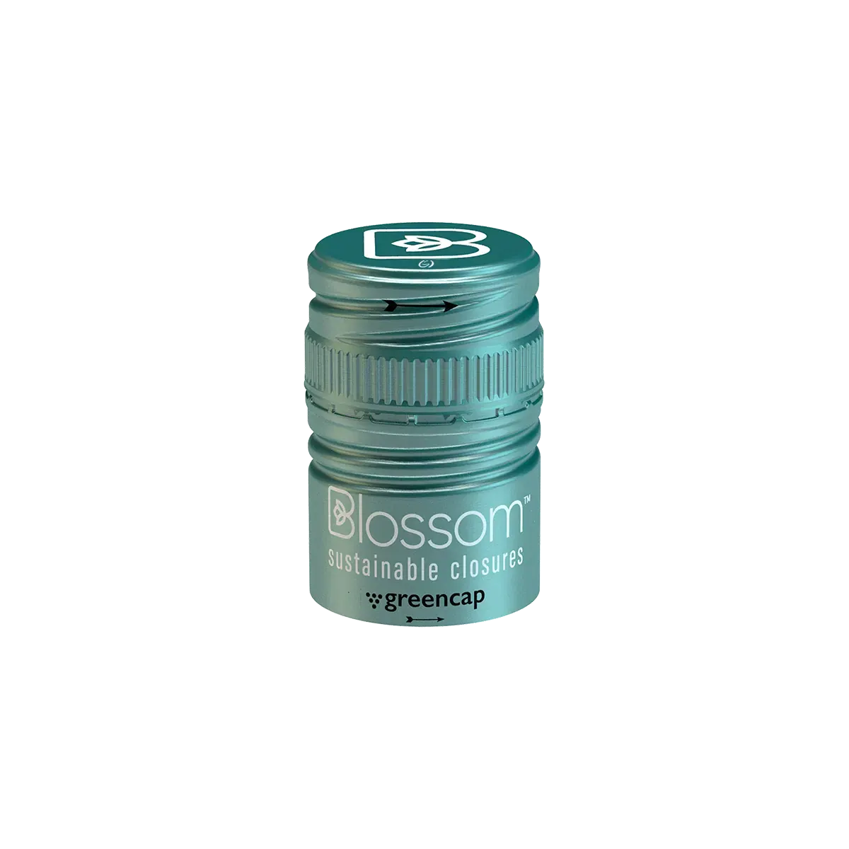 Sustainable spirits closure made from recycled materials