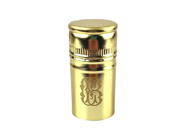Metallisation applied to a bottle closure